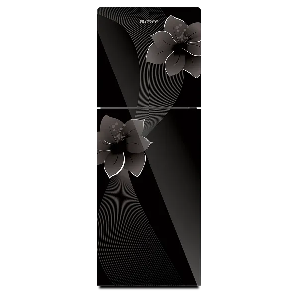 GREE Denali GR-D6460G 230L double-door refrigerator — floral finish view 4GREE Denali GR-D6460G 230L double-door refrigerator — floral finish view 5