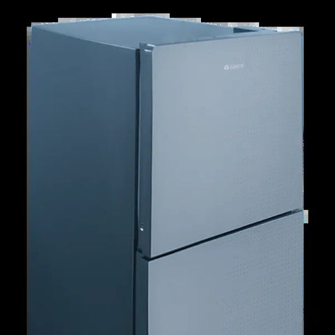 Gree GR-D7620G Denali Glass Door Refrigerator 310 Litres – Mirror Black – open view