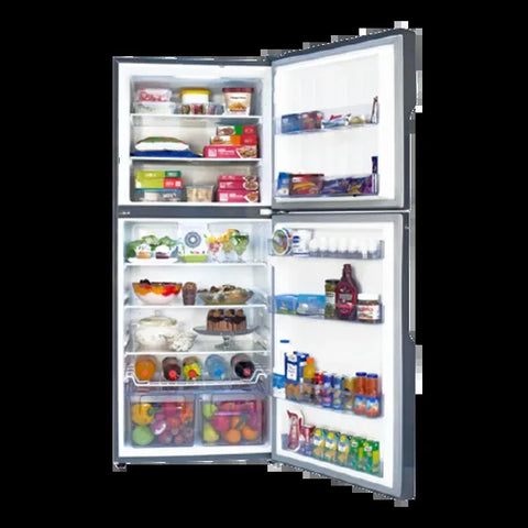 Gree GR-D7680G Denali Glass Door Refrigerator 340 Litres – Mirror Black – feature view