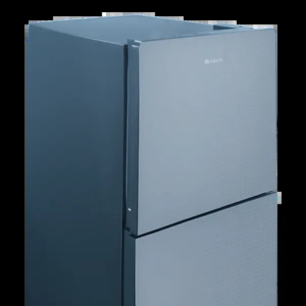 Gree GR-D7680G Denali Glass Door Refrigerator 340 Litres – Mirror Black – open view
