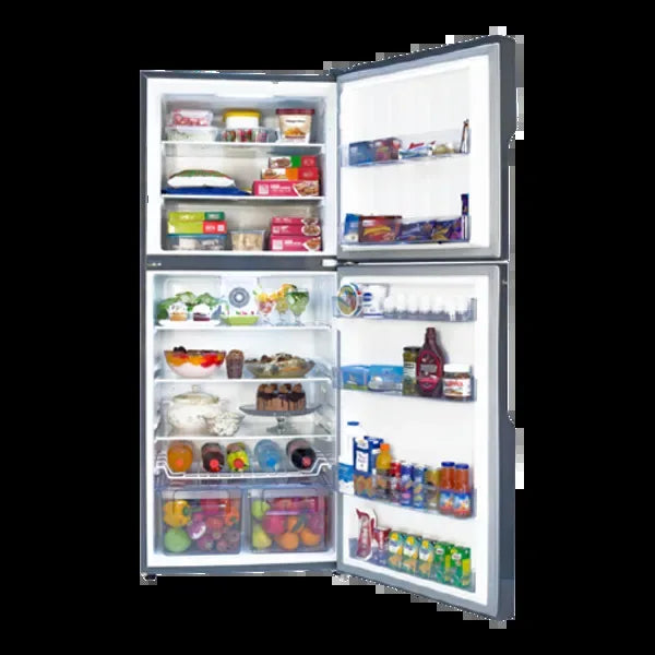 Gree GR-D7680G Denali Glass Door Refrigerator 340 Litres – Purple – open view
