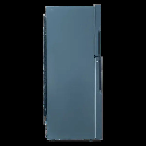 Gree GR-ES8768G Everest Glass Door Refrigerator 384 Litres – Brown Textured – side view