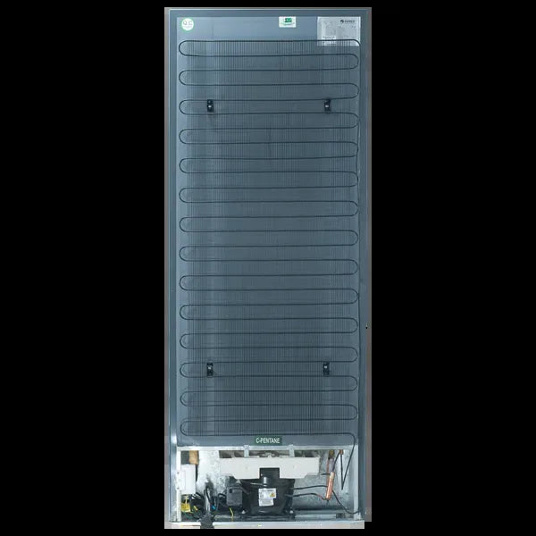 Gree GR-ES8890G Everest Glass Door Refrigerator 445 Litres – Brown Floral – detail view