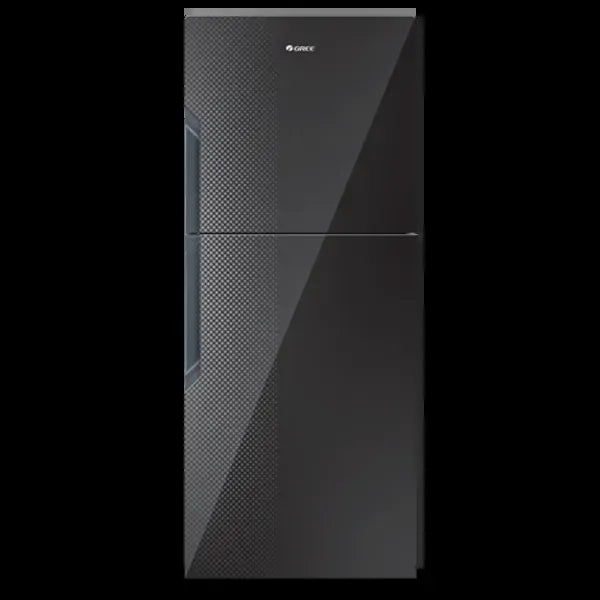 Gree GR-ES9978G Everest Glass Door Refrigerator 489 Litres – Black Textured – front view