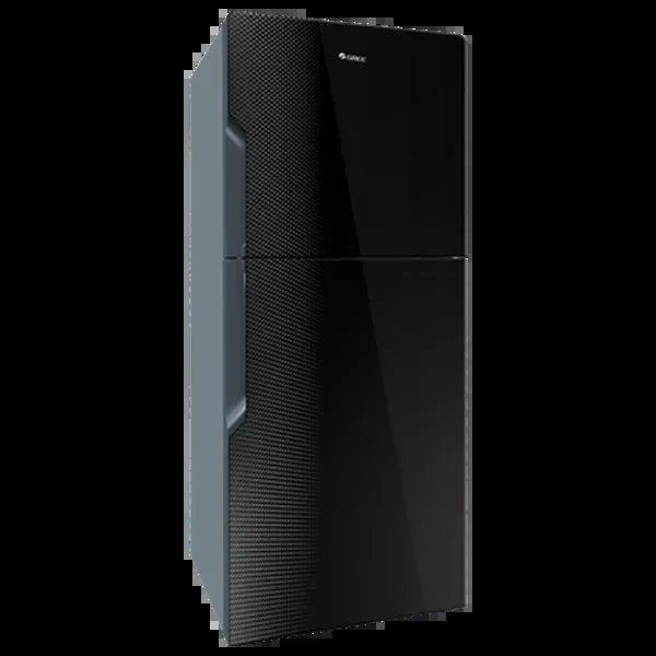 Gree GR-ES9978G Everest Glass Door Refrigerator 489 Litres – Black Textured – open view
