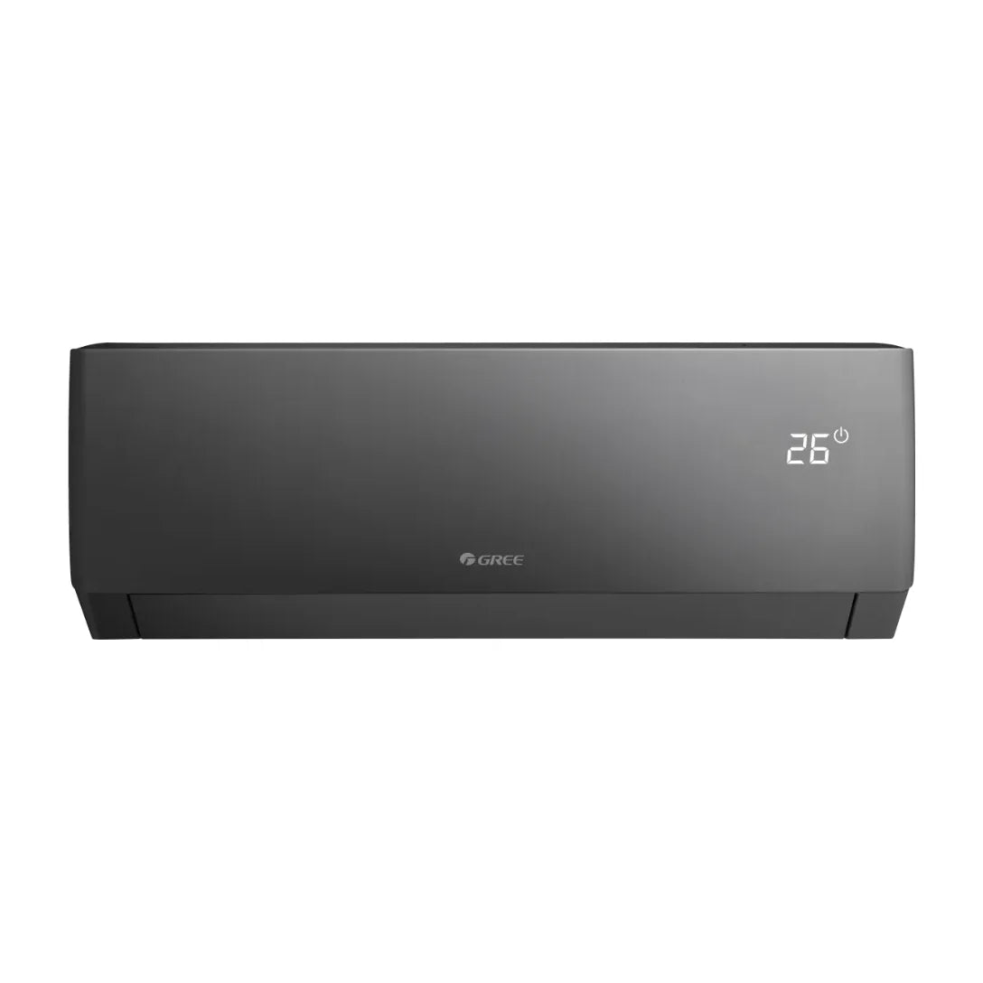 Gree 1 Ton Pular Inverter Split AC Heat & Cool GS-12PITH11G – Glossy Grey – front view