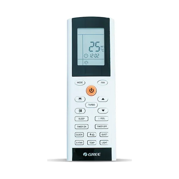 Gree 1 Ton Pular Inverter Split AC Heat & Cool GS-12PITH11G – Glossy Grey – detail view