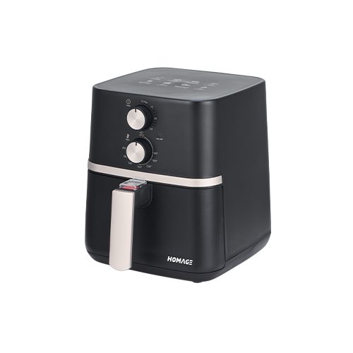 Homage HAF-4LMB0 Air Fryer — front view | Homage HAF-4LMB0 Air Fryer Manual Control | ShandaarBuy