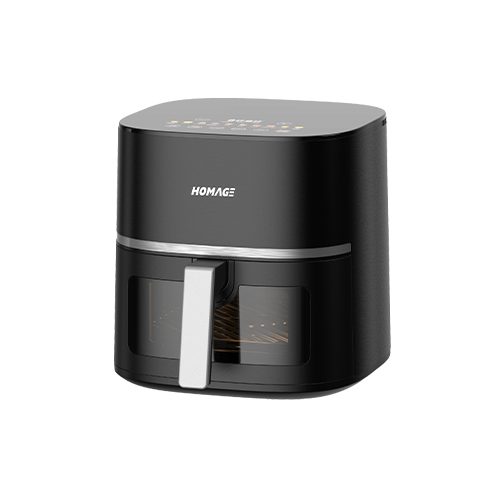 Homage HAF-5LDB0 Air Fryer — front view | Homage HAF-5LDB0 Air Fryer Digital Control | ShandaarBuy