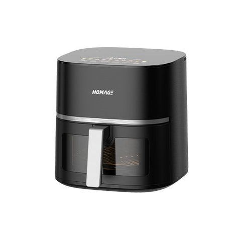 Homage HAF-5LDB0 Air Fryer — front view | Homage HAF-5LDB0 Air Fryer Digital Control | ShandaarBuy