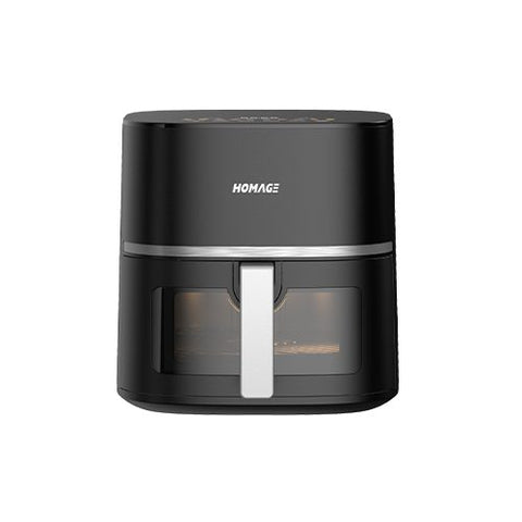 Homage HAF-5LDB0 Air Fryer — side view | Homage HAF-5LDB0 Air Fryer Digital Control | ShandaarBuy