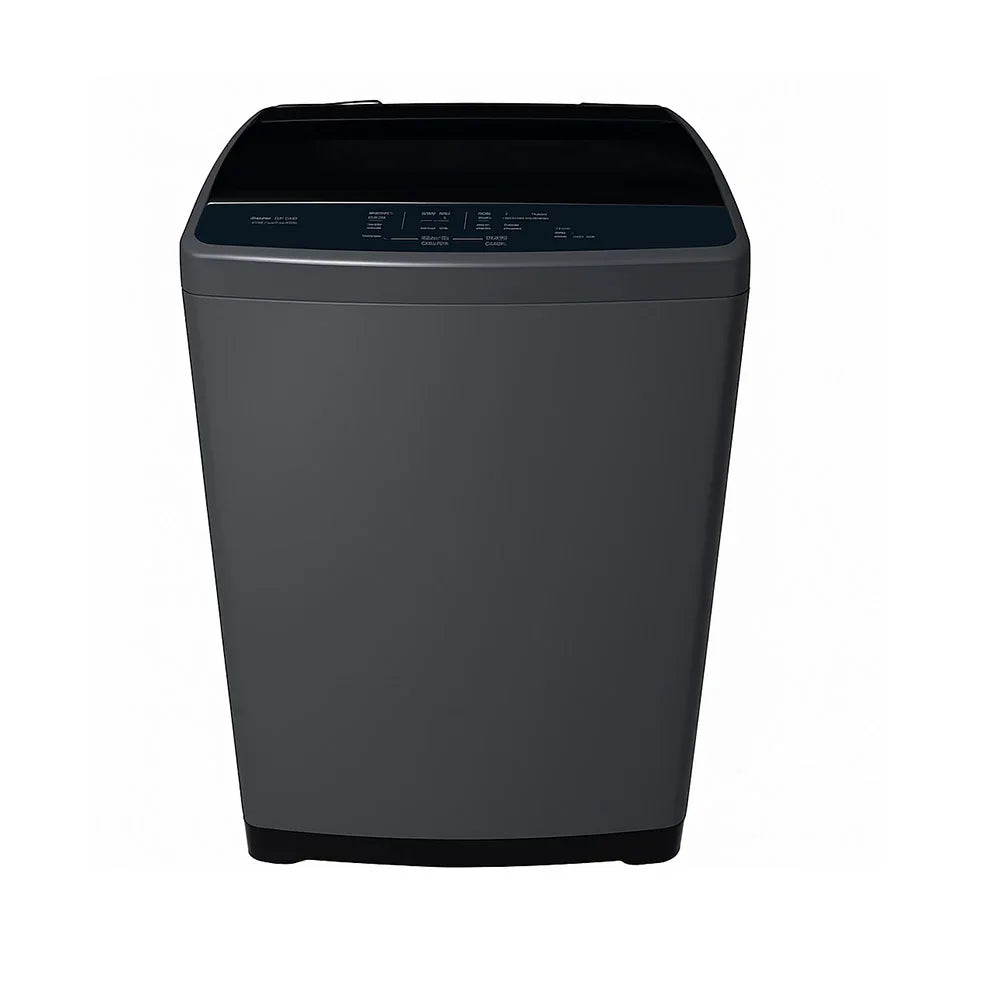 Haier HWM 100-1269S6 10KG Top Load Fully Automatic Washing Machine - front view, lid closed
