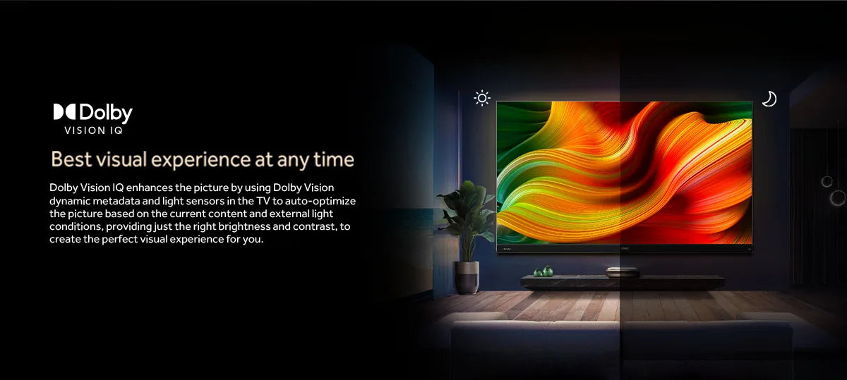 Haier 100" H100S90FUX QLED 4K Google TV detail view