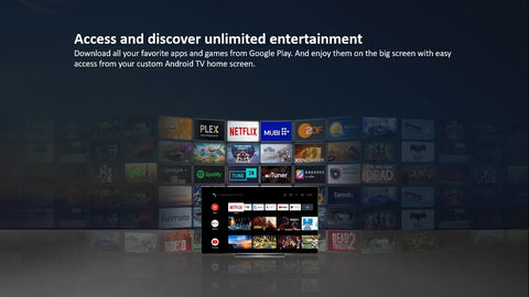 Haier 40" H40K85FFX LED Full HD Google TV stand view