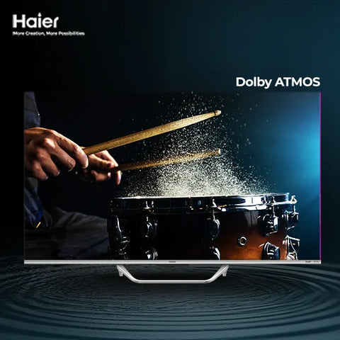 Haier 55" H55S800UX PRO QLED 4K Google TV detail view