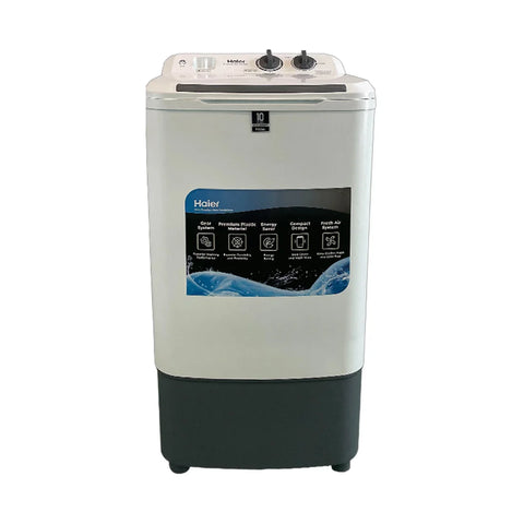 Haier HWM 80-1217E 8KG Single Tub Semi Automatic Washing Machine - front view