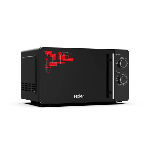 Haier HMW-20MHES Black solo microwave oven official photo 3