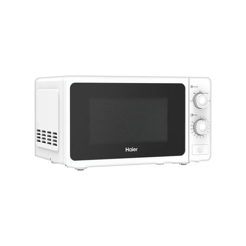 Haier HMW-20MWS white microwave oven front view