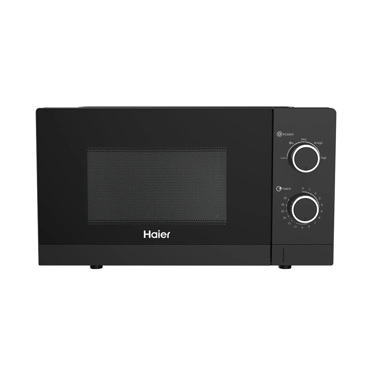 Haier HMW-20MX12 Black solo microwave oven official photo 1