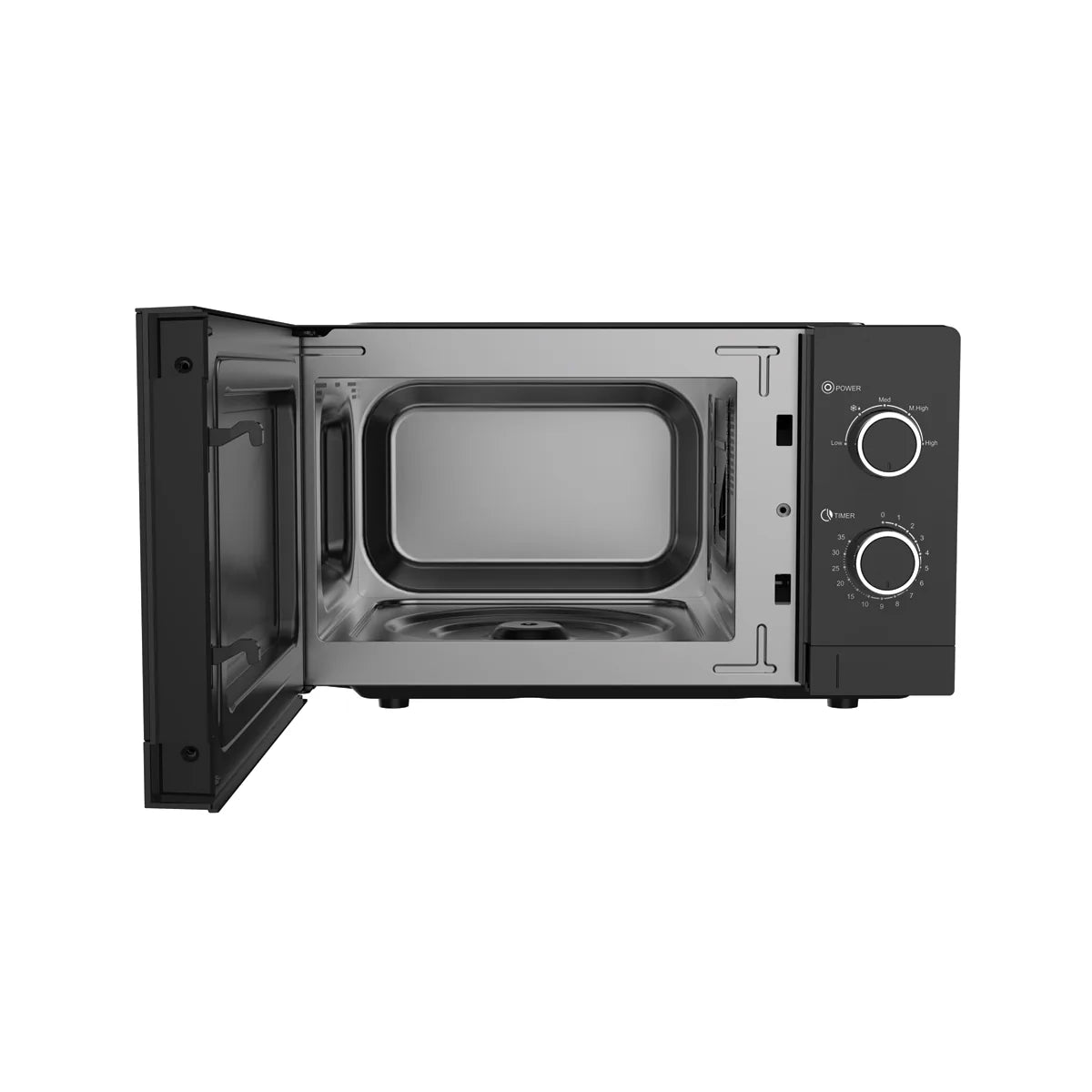 Haier HMW-20MX12 Black solo microwave oven official photo 4
