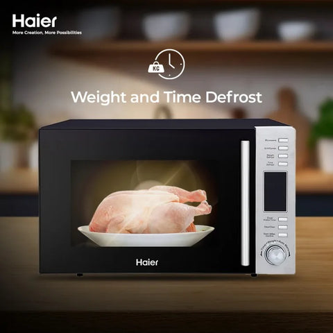 Haier HMW-32300B Black grill microwave oven official photo 6