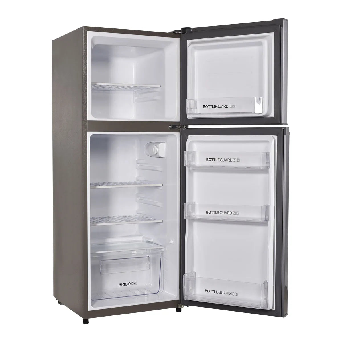 Haier HRF-186EBS E-Star Refrigerator – Silver interior view
