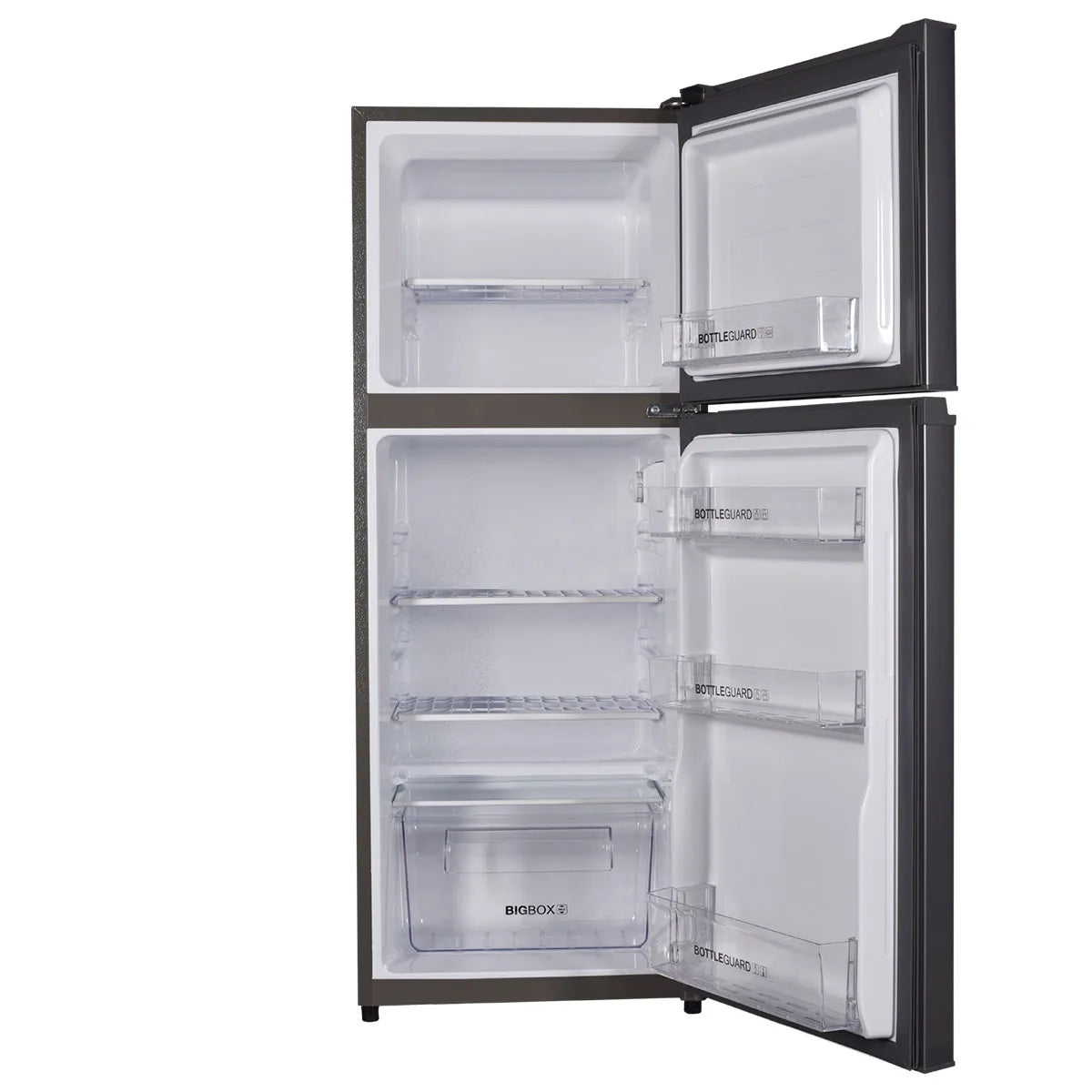Haier HRF-186EBS E-Star Refrigerator – Silver side view