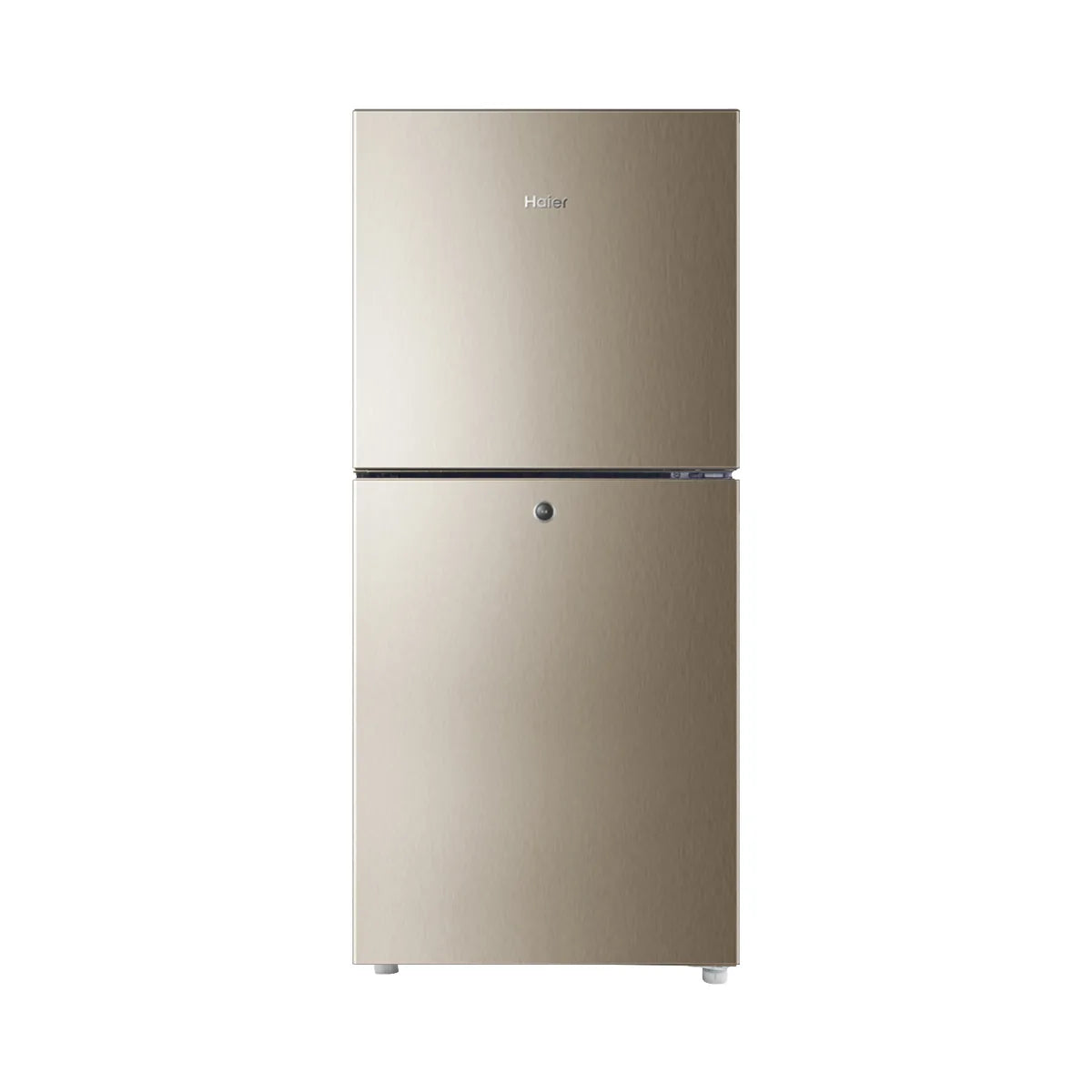 Haier HRF-216EBD E-Star Refrigerator – Golden front view