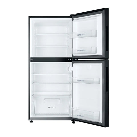 Haier HRF-216EPR E-Star Glass Door Refrigerator – Red Glass interior view