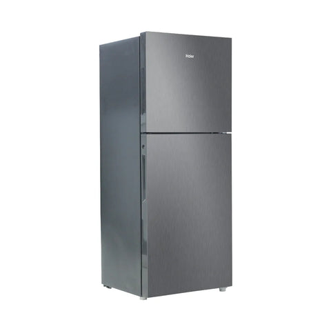 Haier HRF-246EBS E-Star Refrigerator – Silver angle view