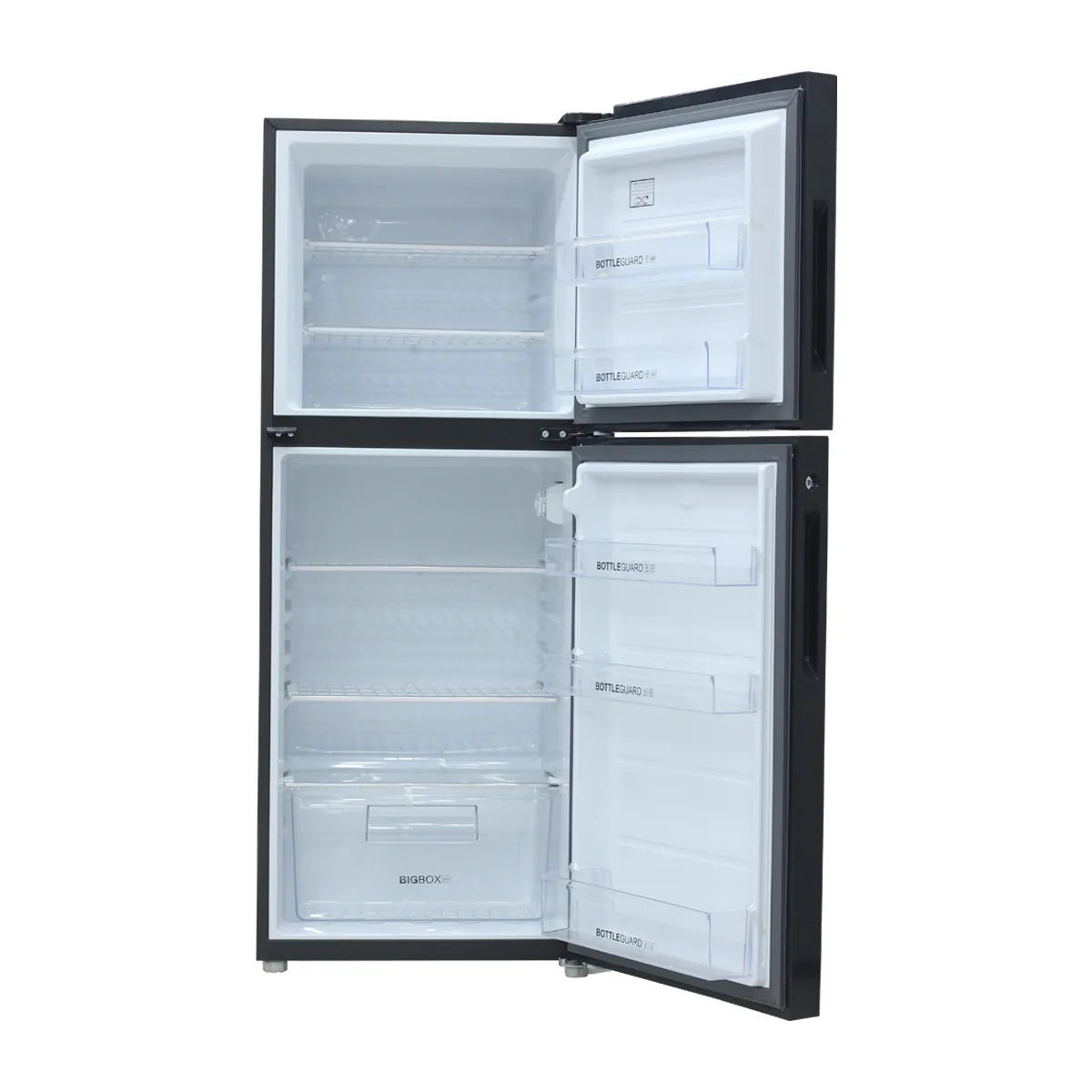 Haier HRF-246EBS E-Star Refrigerator – Silver interior view