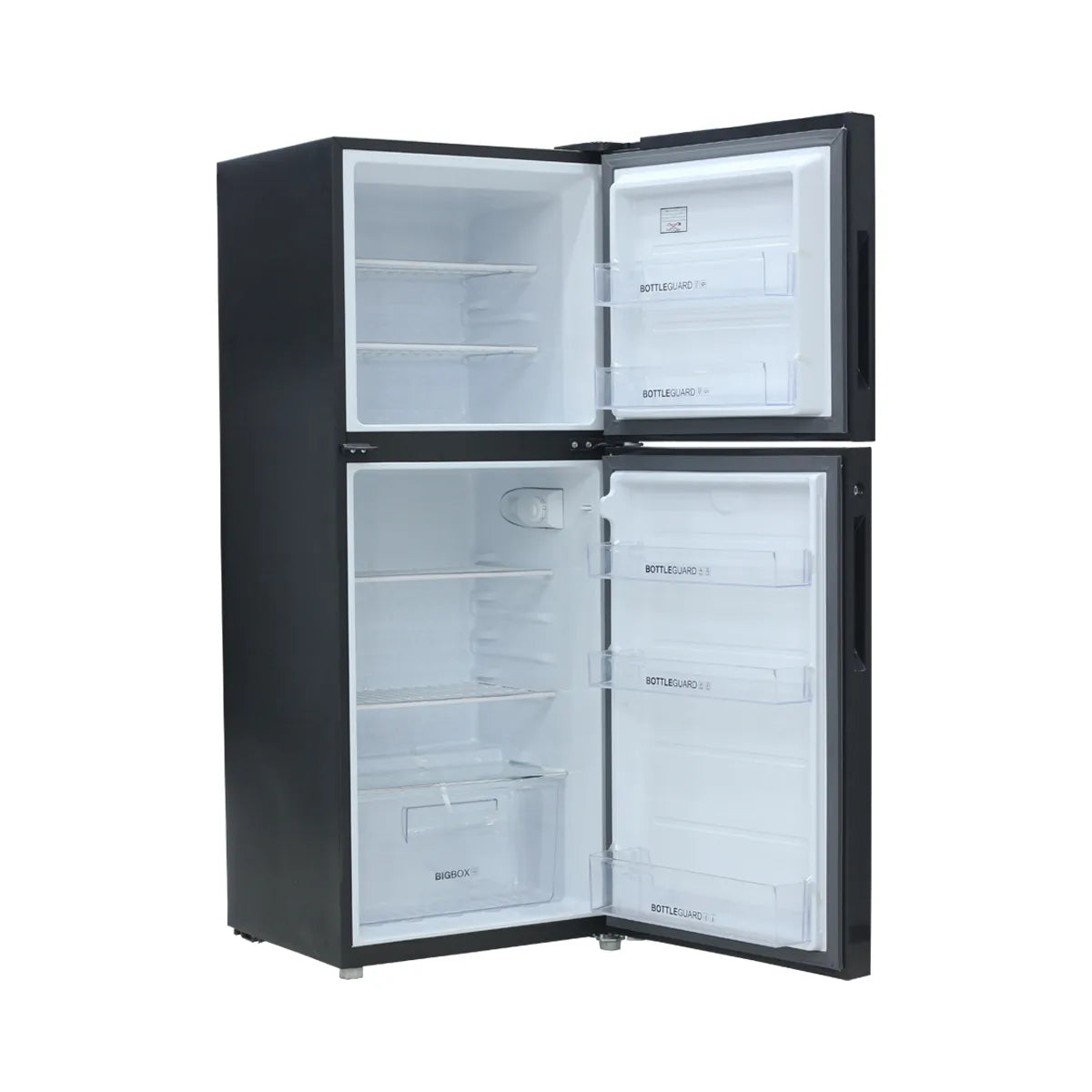 Haier HRF-246EBS E-Star Refrigerator – Silver side view