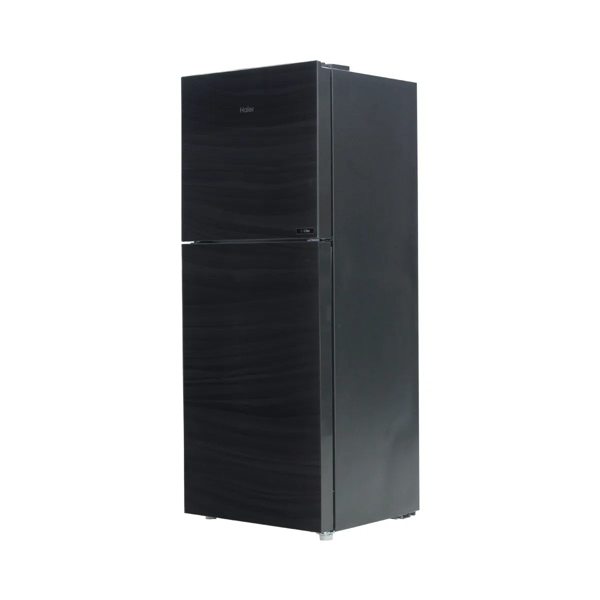 Haier HRF-246EPB E-Star Glass Door Refrigerator – Black Glass open view