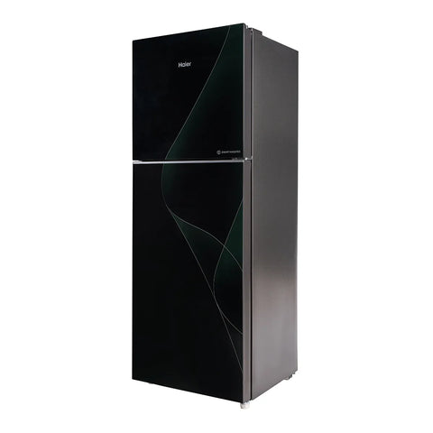 Haier HRF-246IPGA Smart Inverter Refrigerator – Green angle view