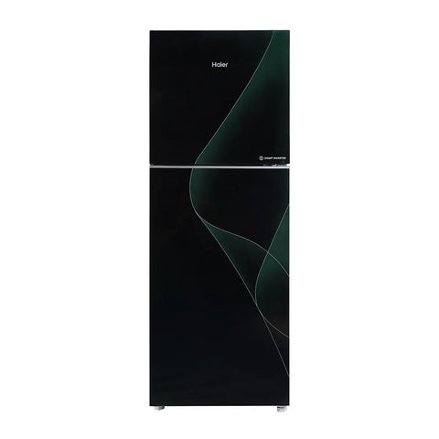 Haier HRF-246IPGA Smart Inverter Refrigerator – Green front view
