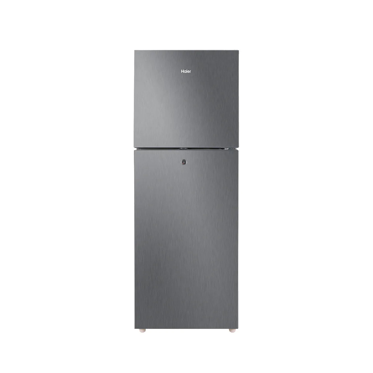 Haier HRF-276EBS E-Star Refrigerator – Silver front view