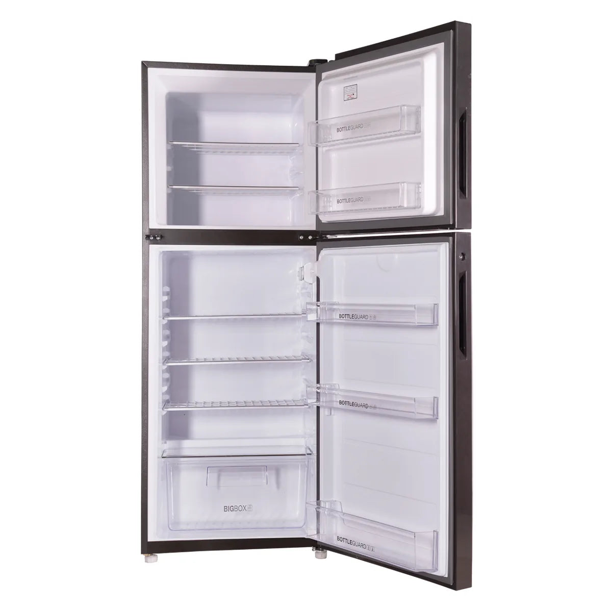 Haier HRF-276EBS E-Star Refrigerator – Silver interior view