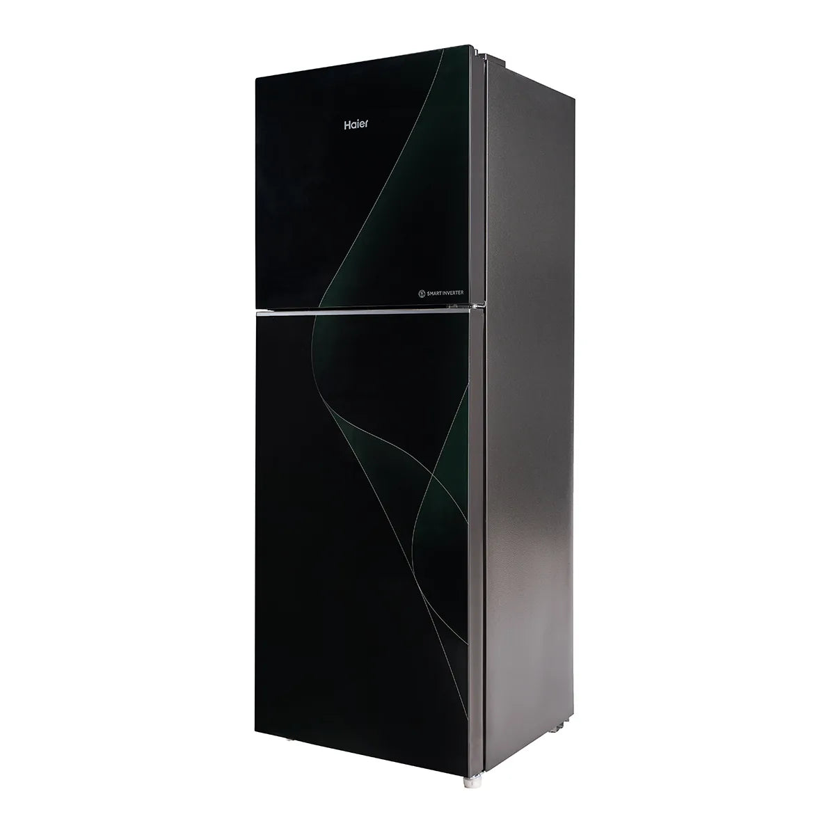 Haier HRF-276IPGA Smart Inverter Refrigerator – Green angle view