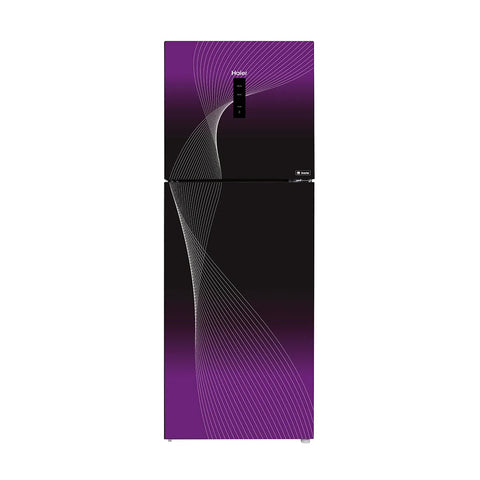 Haier HRF-316IFPA Digital Inverter HCS Refrigerator – Purple front view