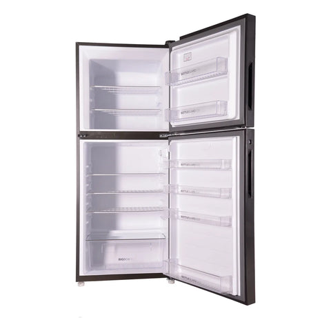 Haier HRF-346EPB E-Star Glass Door Refrigerator – Black Glass interior view