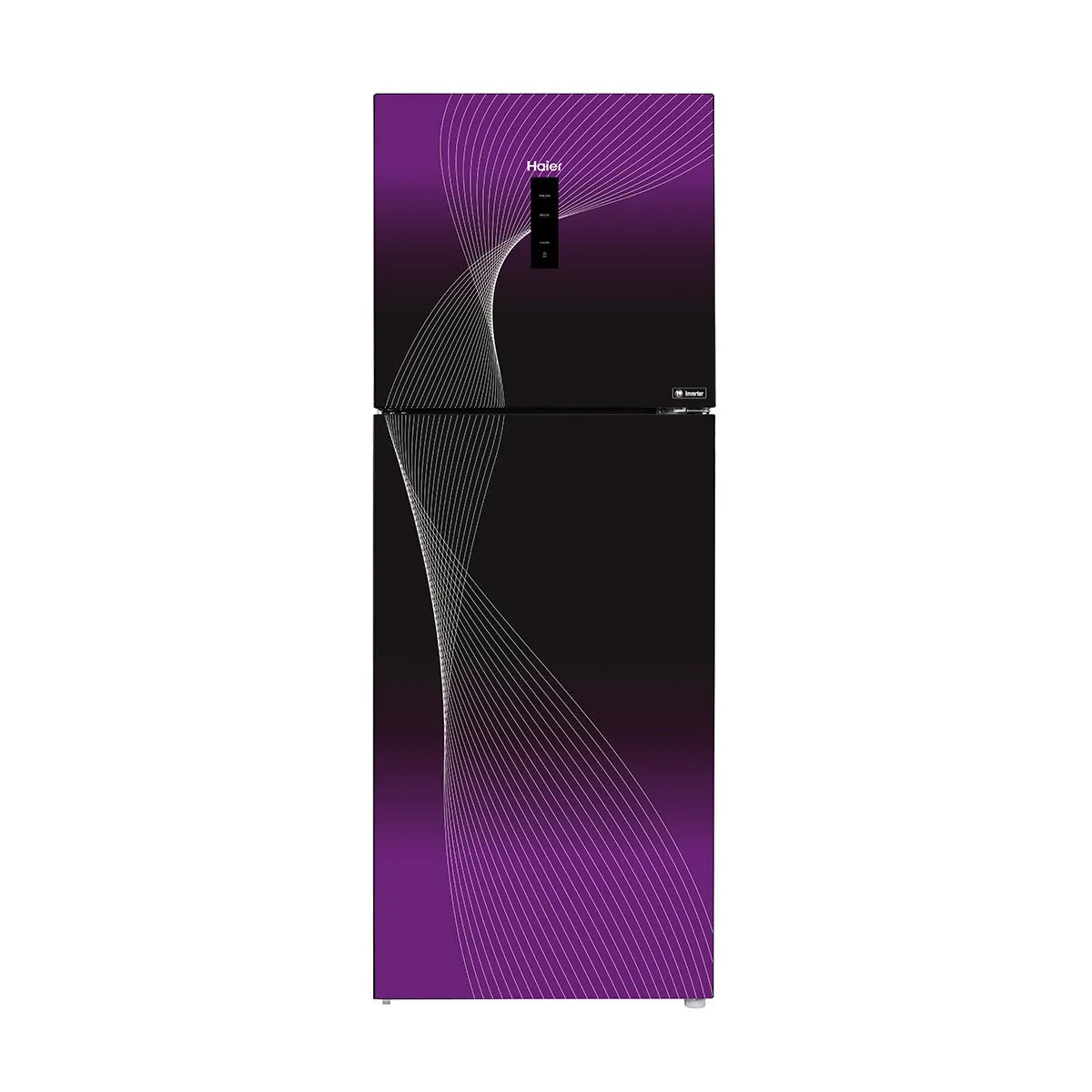 Haier HRF-346IFPA Digital Inverter HCS Refrigerator – Purple front view