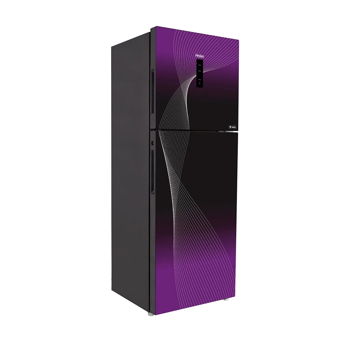 Haier HRF-346IFPA Digital Inverter HCS Refrigerator – Purple open view