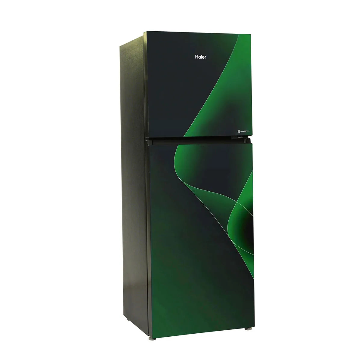 Haier HRF-346IPGA Smart Inverter Refrigerator – Green open view