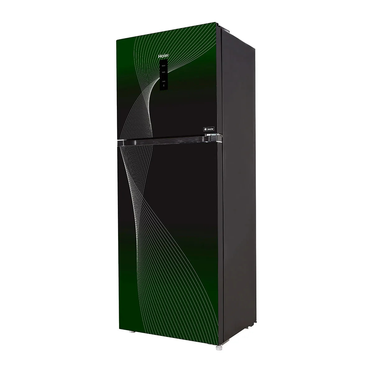 Haier HRF-368IFGA Digital Inverter HCS Refrigerator – Green open view