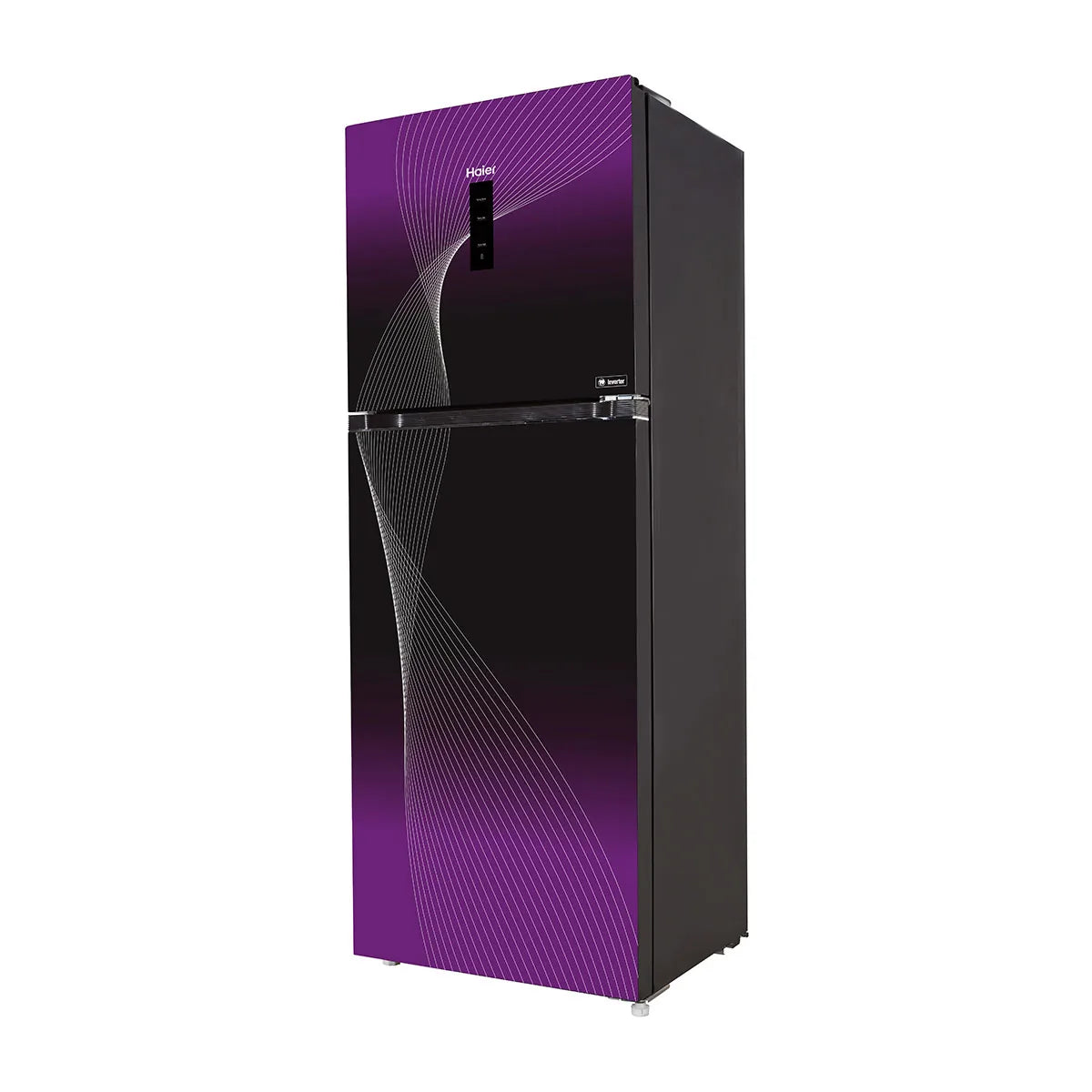 Haier HRF-368IFPA Digital Inverter HCS Refrigerator – Purple open view