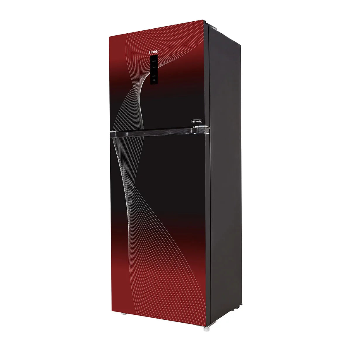 Haier HRF-368IFRA Digital Inverter HCS Refrigerator – Red open view
