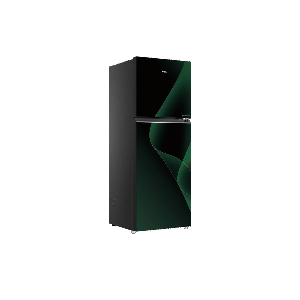 Haier HRF-418IPGA Smart Inverter Refrigerator – Green angle view