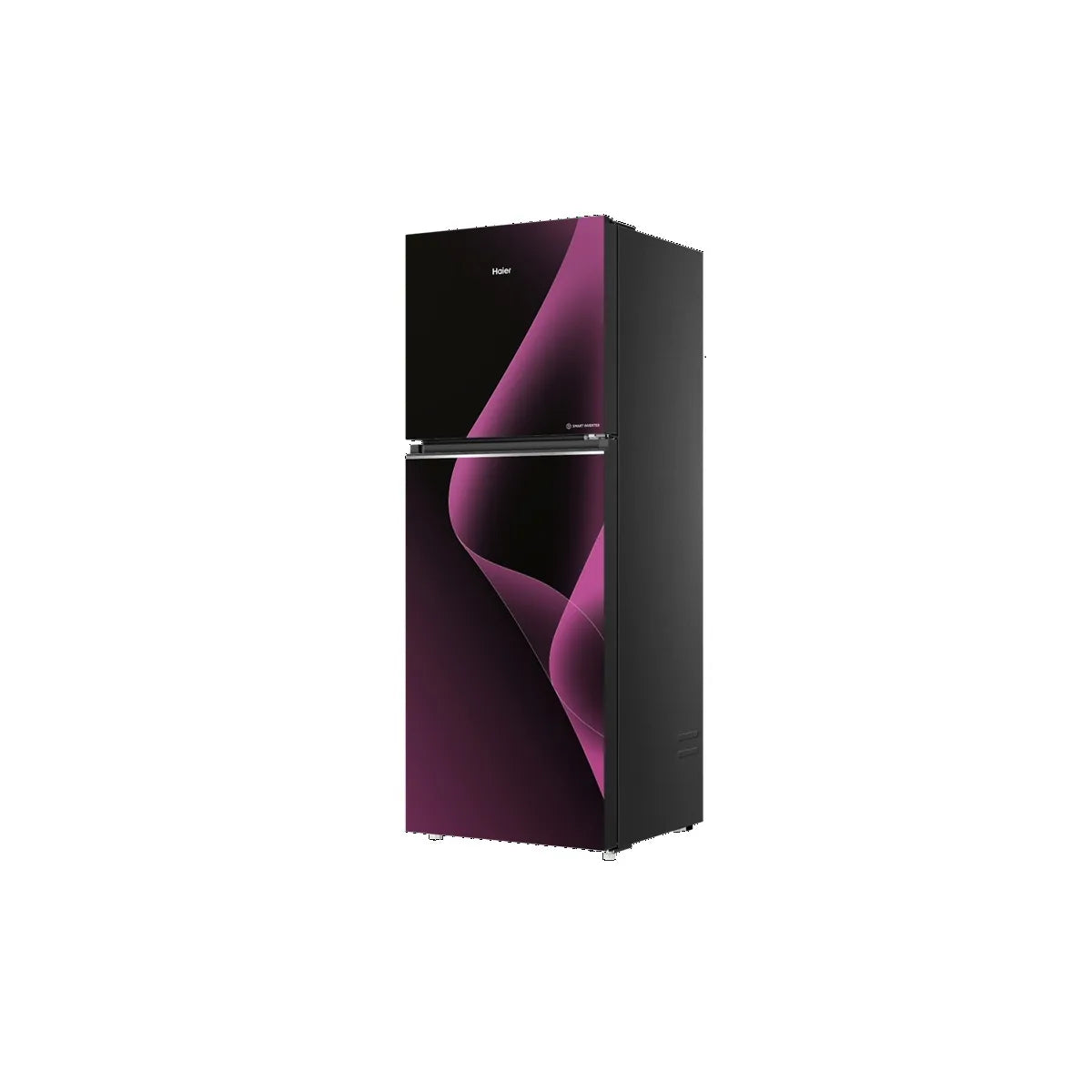 Haier HRF-418IPPA Smart Inverter Refrigerator – Purple open view