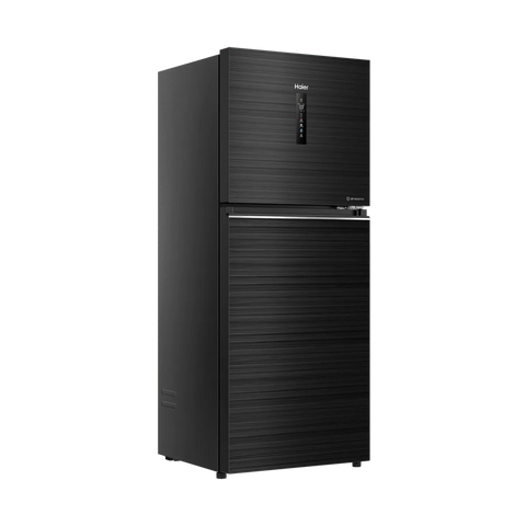Haier HRF-418TIFB1U1 IoT Twin Inverter Refrigerator – Black angle view
