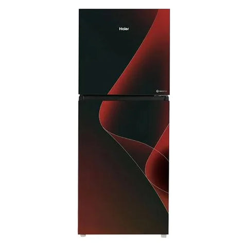 Haier HRF-458IFRA Digital Inverter HCS Refrigerator – Red front view